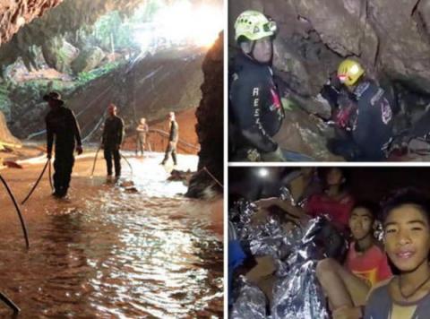 Az összes gyereket sikerült kihozni a thaiföldi barlangból