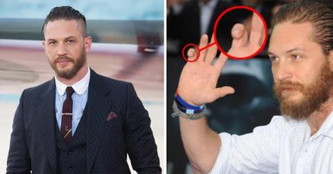 Nem tudja kinyújtani egyik ujját Tom Hardy
