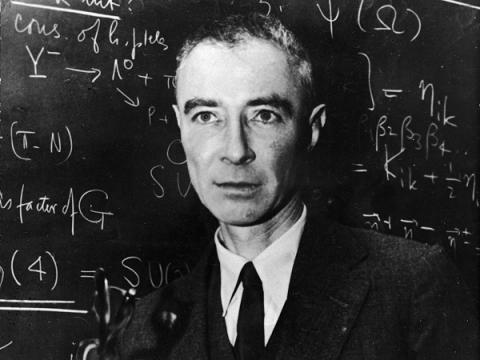 J. Robert Oppenheimer portré