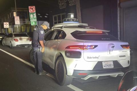 Robottaxit bírságoltak Kaliforniában