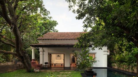 Kortárs élettér egy 160 éves indiai házban