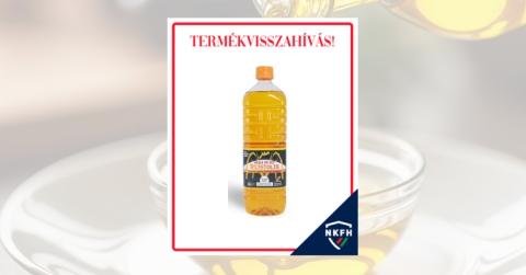 Indiából származó finomított rizskorpaolajat hív vissza a forgalmazó