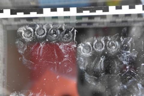 Cipőnyom a kirakaton