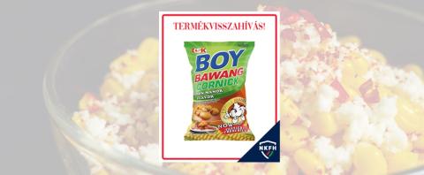NKFH: Boy Bawang márkájú sült csirke ízű kukoricaszemeket hívtak vissza nem jelölt gluténtartalom miatt