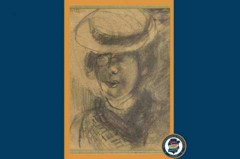 Évtizedekkel ezelőtt ellopott grafika került elő