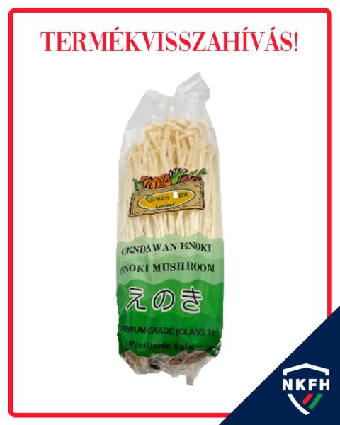 Mikrobiológiai probléma miatt enoki gombát vontak ki a forgalomból