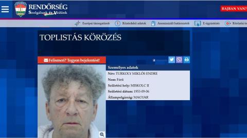 Szökés miatt körözik a zalai ál-Jézust