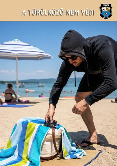 A törölköző nem védi meg az értékeit – tanácsok a strandlopások megelőzésére
