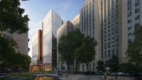 Városi átjáró választja ketté Manhattan új büntetés-végrehajtási intézményét