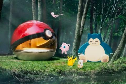 Ember nagyságú Poké Ball szállást terveznek Japánban