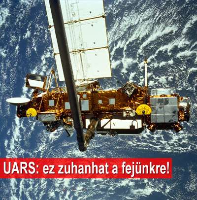 UARS: a lezuhanó műholdat akár még látni is lehet!
