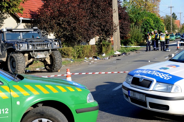 A Hummer terepjárójával gázoló osztrák férfi halt meg a szegedi börtönben