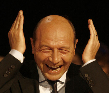 Székelyföldön szilveszterezik Traian Basescu román államfő