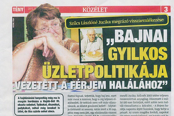 Bajnait gyilkossággal vádolják