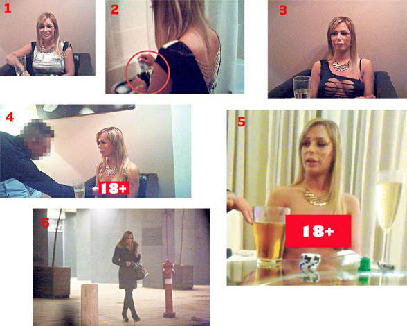 VV Veronika elment a kártyapartira és mindent ledobott magáról (képek és videó)