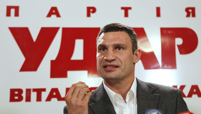 Klicsko indulni akar jelöltként az ukrajnai elnökválasztáson