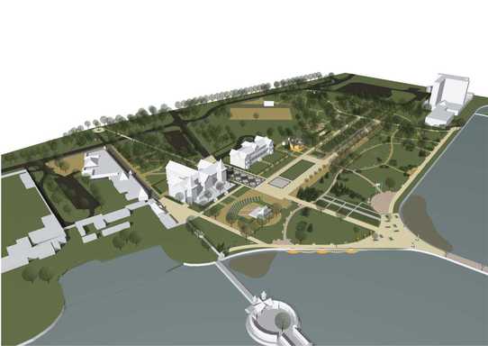 Vízi játszótér és műjégpálya is épül a keszthelyi Balaton-parton