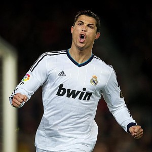Cristiano Ronaldo a Real Madrid színeiben (c) News Group Newspapers Ltd.