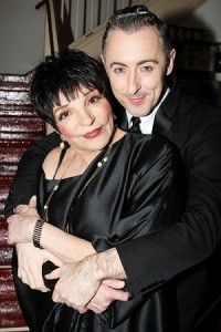 Liza Minnelli and Alan Cummings perform live at Town Hall in New York