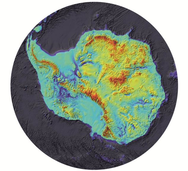 A Brit tanulmány az első az antarktiszi folyómeder feltérképezésében