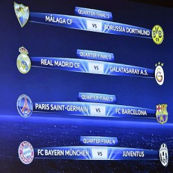 UEFA Champions League draw in Nyon