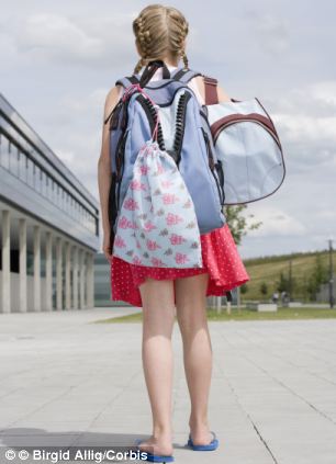 A kislány 5 millió forinttal a hátizsákjában indult iskolába