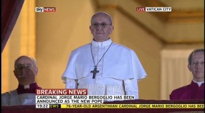 Jorge Mario Bergoglio, azaz I. Ferenc lett az új pápa