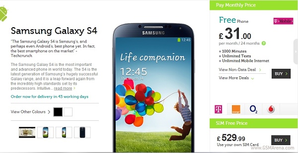 Olcsó lesz a Samsung Galaxy S4