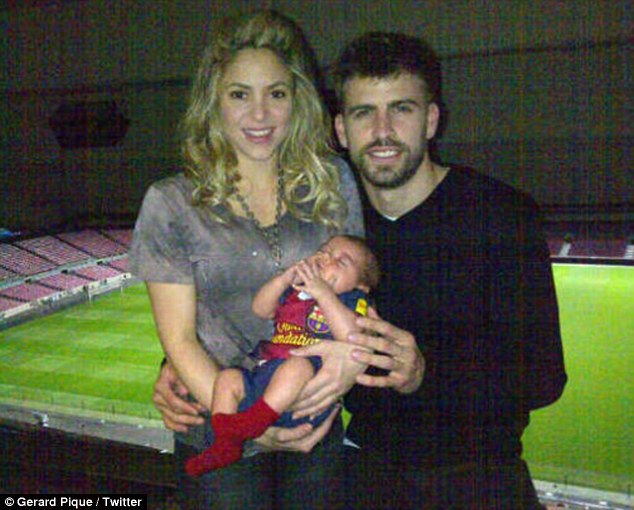 Shakira kisfia focimezben volt ott a meccsen