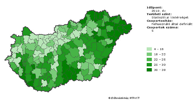 Magyarország feketegazdasági térképe