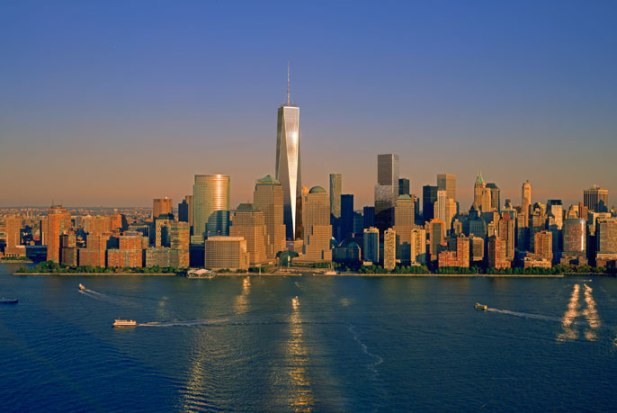 Célegyenesben az új World Trade Center építése