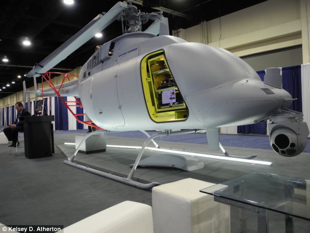 Az amerikai hadsereg első, teljesen távirányított robot helikoptere!