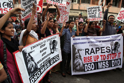 Egyre gyakrabban demonstrálnak Indiában a fokozódó nők elleni erőszak miatt