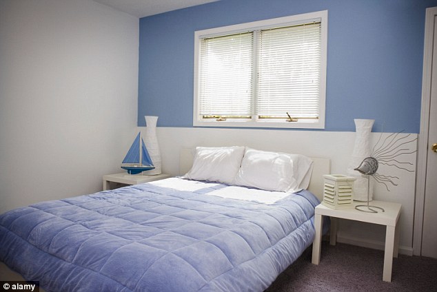 A tanulmányok szerint a kék színű hálószoba segíti elő legjobban alvásunkat