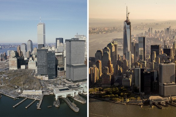 "WTC" és "One World Trade Center": a támadások előtt és után