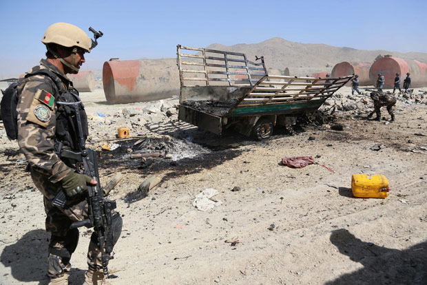 Fenekébe rejtette el a bombát az öngyilkos tálib merénylő