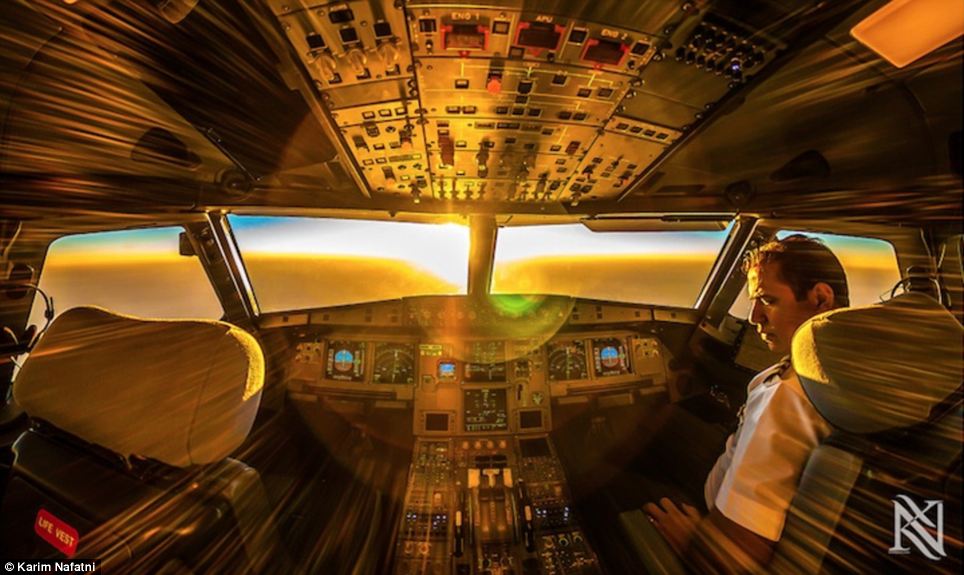 Elképesztő fotók a pilótafülkéből