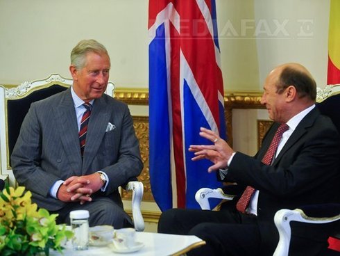 Victor Ponta miniszterelnökkel és Traian Basescu államfővel találkozott Károly herceg
