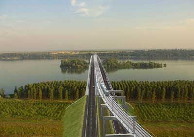 Új Duna-hidat nyitottak meg Románia és Bulgária között
