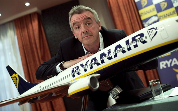A világ kedvenc légitársasága a Ryanair