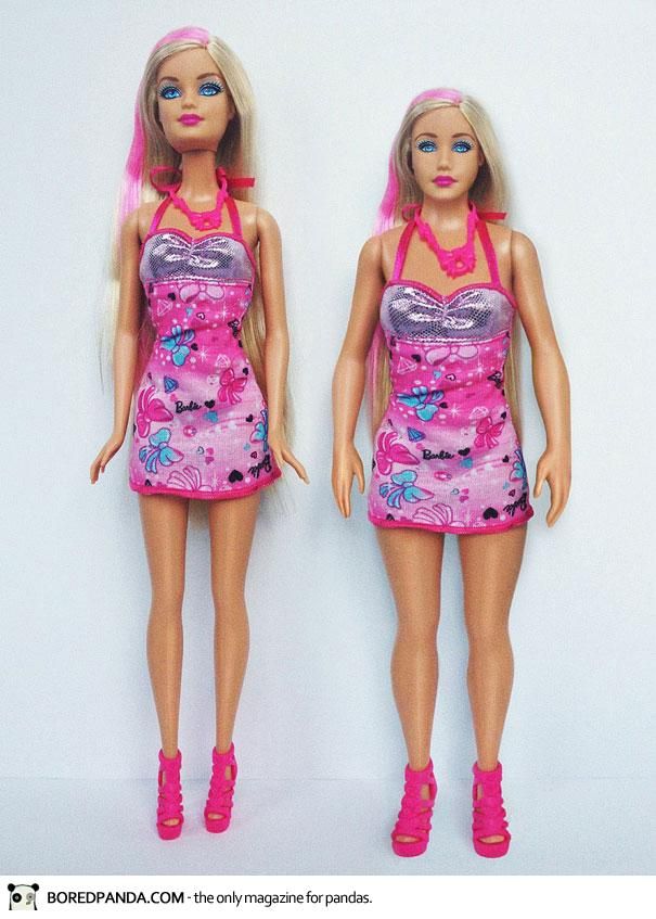 Hogy nézne ki Barbie a való életben?