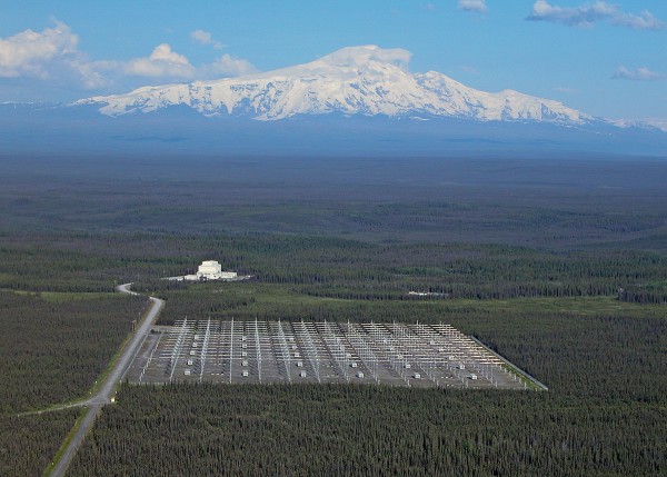 The High Frequency Active Auroral Research Program site, Gakona, Alaska.