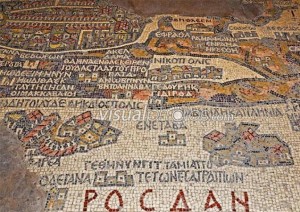 Mosaic Map, St George's Church, Madaba, Jordan