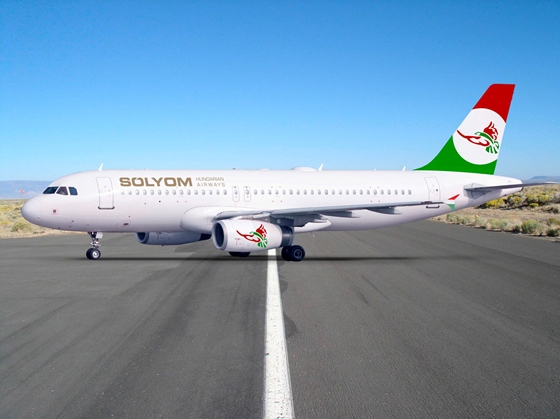  Sólyom Hungarian Airways repülőgépe így fog kinézni