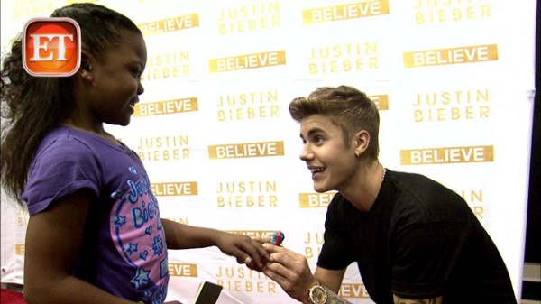 Justin Bieber megkérte egy nyolcéves kislány kezét! VIDEÓ!