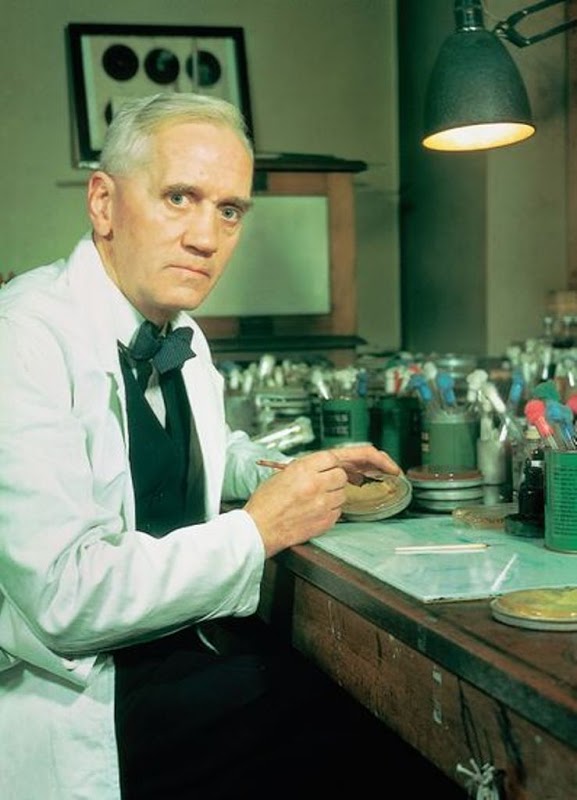 Fleming, a penicillin feltalálója