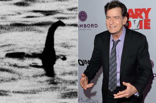 A Loch Ness-i szörnyet akarta levadászni Charlie Sheen