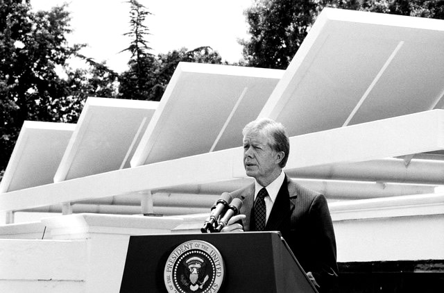 white house solar panels