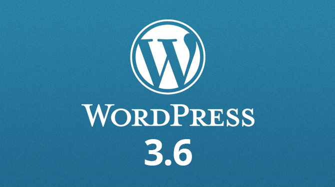 WordPress 3.6 végleges verzióban 