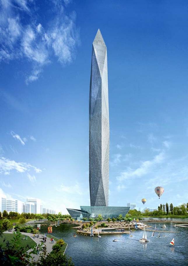 Dél-Koreában épül a láthatatlan felhőkarcoló